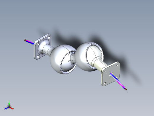 球铰double-ball-hinge-1.snapshot.1正等轴测缩略图