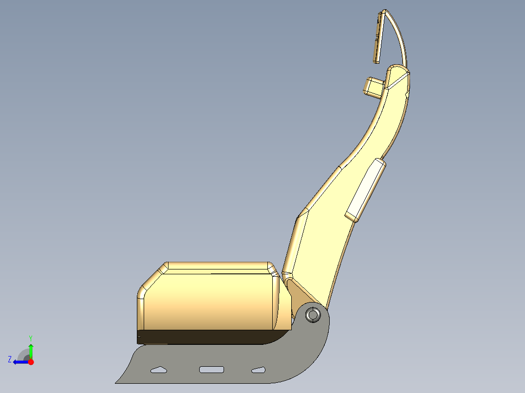 汽车座椅 (15)右视图