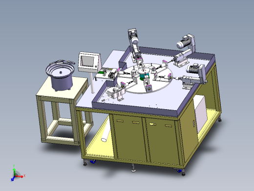 自动钻孔攻牙机