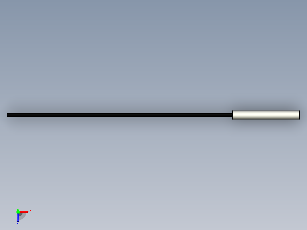 光纤元件漫反射型FR-D211Q俯视图