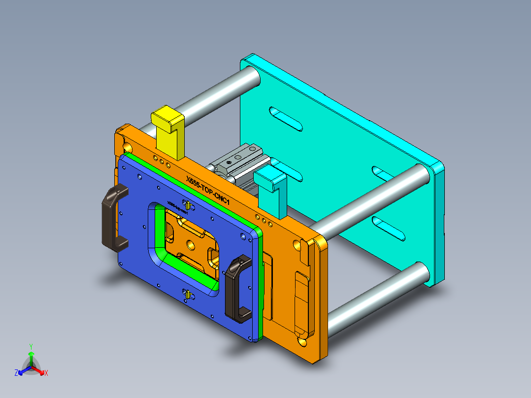 x555-top-笔记本CNC工装夹具三维模型cnc1-0711主视图
