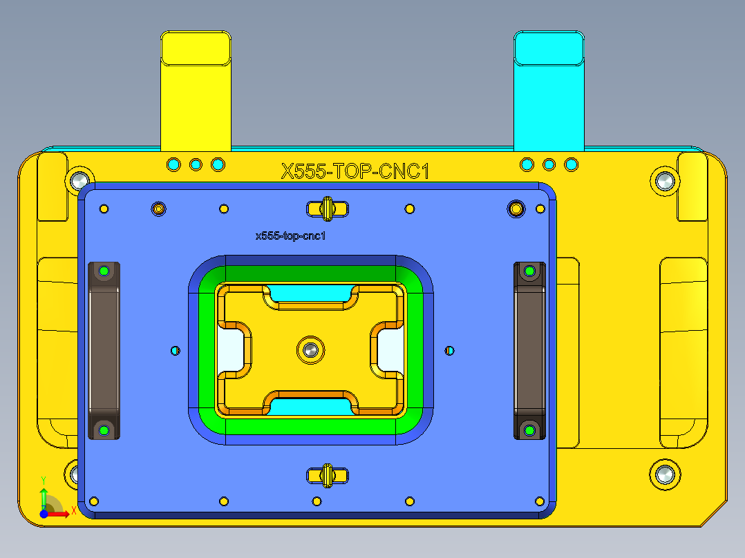 x555-top-笔记本CNC工装夹具三维模型cnc1-0711前视图