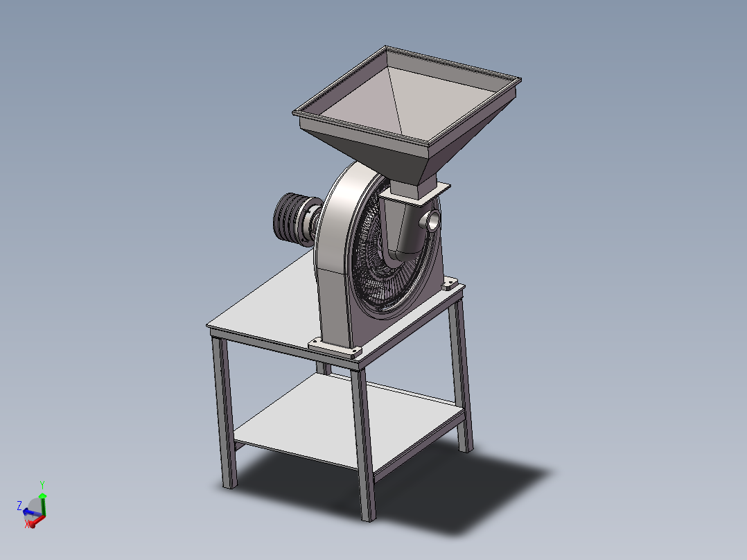 大豆粉碎机sw18可编辑