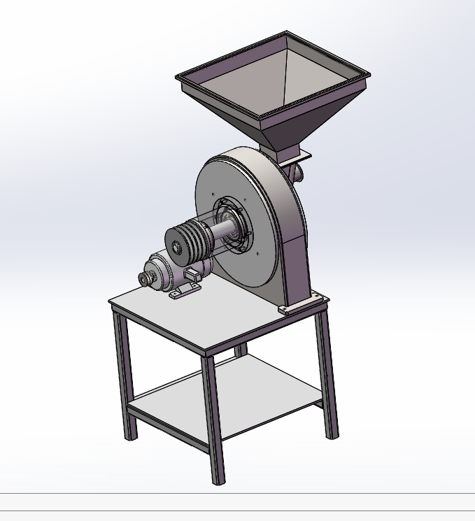 大豆粉碎机sw18可编辑