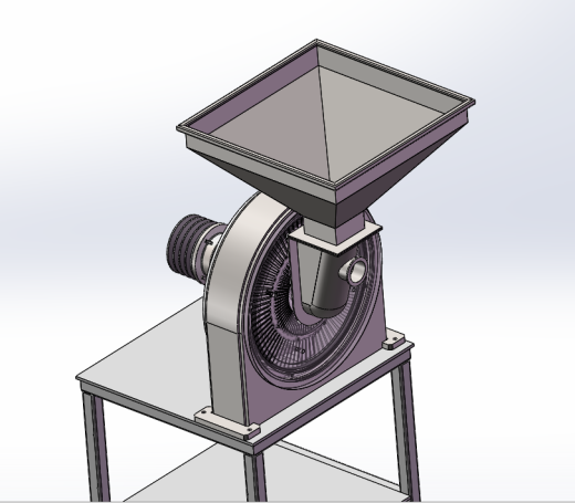 大豆粉碎机sw18可编辑缩略图