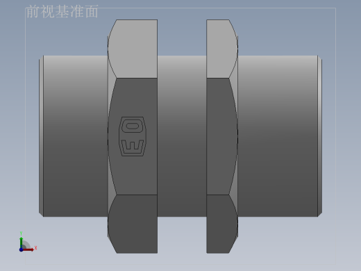直通隔板接头、6D-52LN前视缩略图