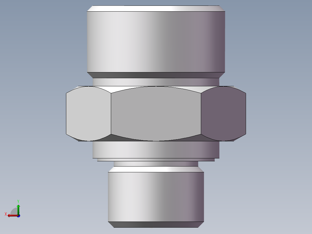 英制管螺纹ED密封、1DB-24-06WD后视图