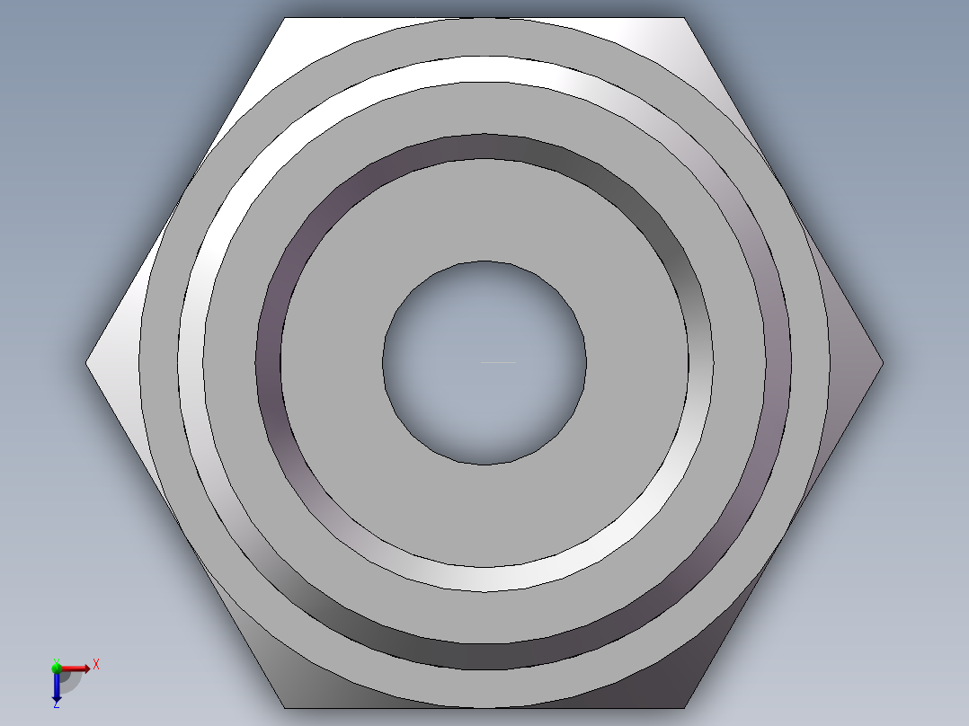 英制管螺纹ED密封、1DB-24-06WD俯视图