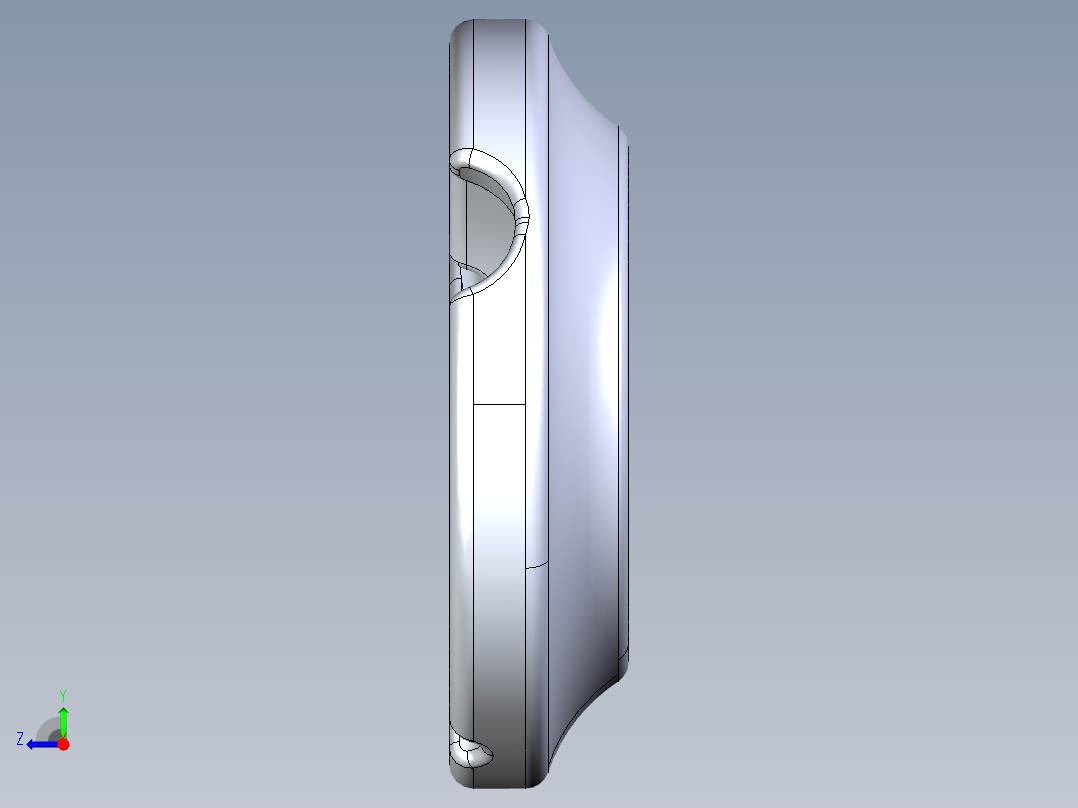 烟灰缸(3)右视图