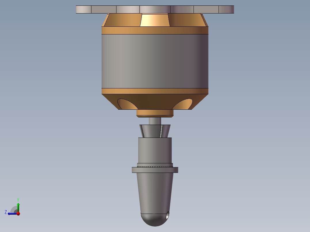 A2212航模无刷电机右视图