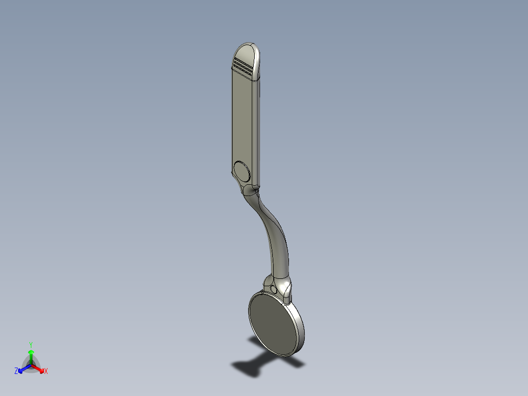 口腔镜正等轴测图