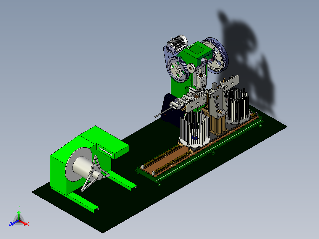 镇流器冲压T片组装生产线