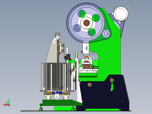 镇流器冲压T片组装生产线后视缩略图