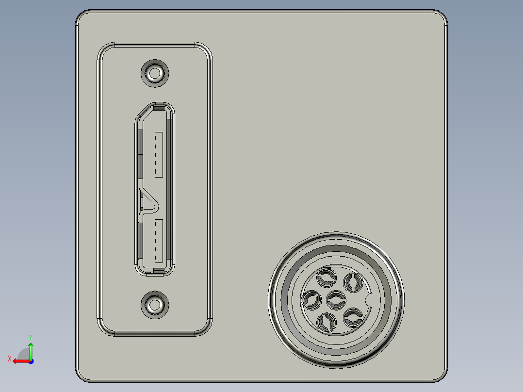 Baslerace2USB3后视图