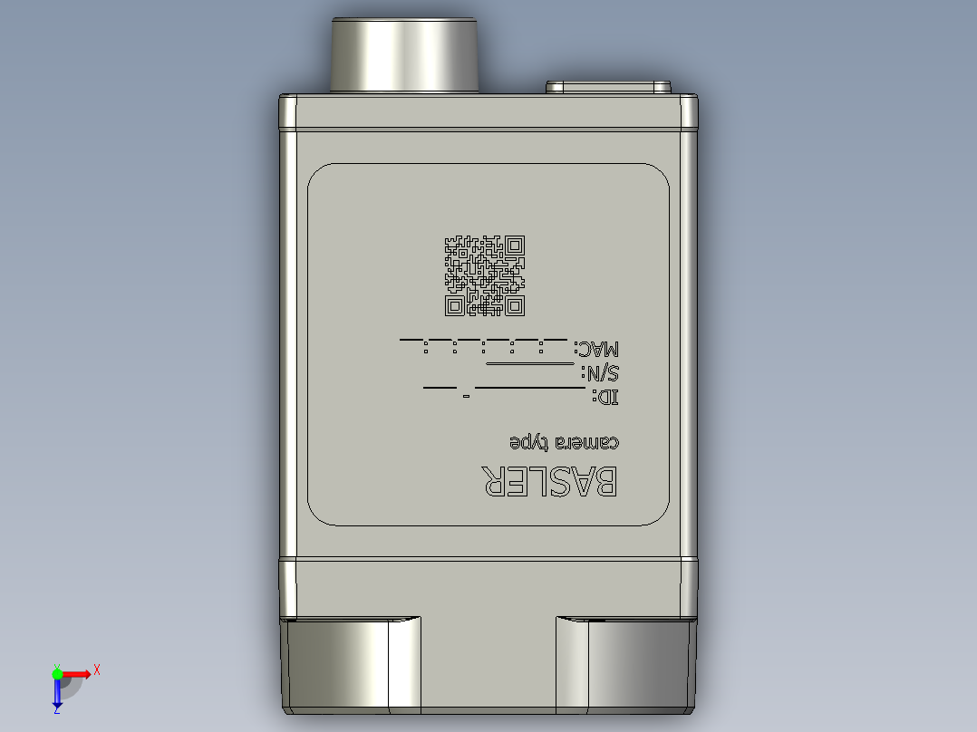 Baslerace2USB3俯视图