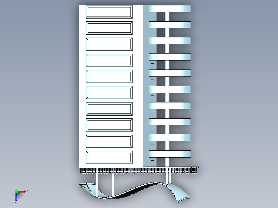 创意大楼俯视图