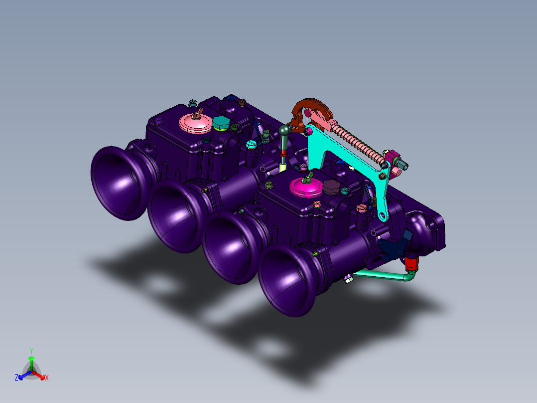 汽车发动机的进气歧管