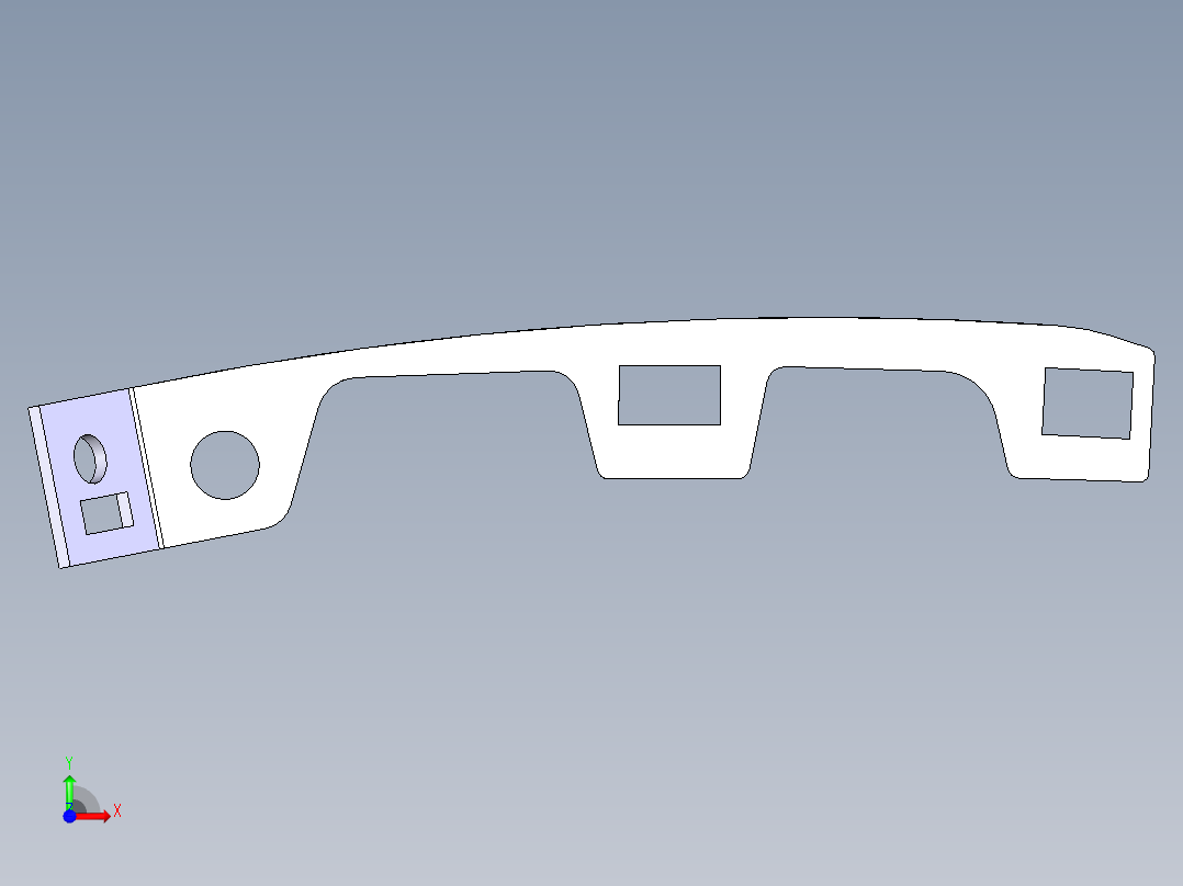 前保险杠DX前视图