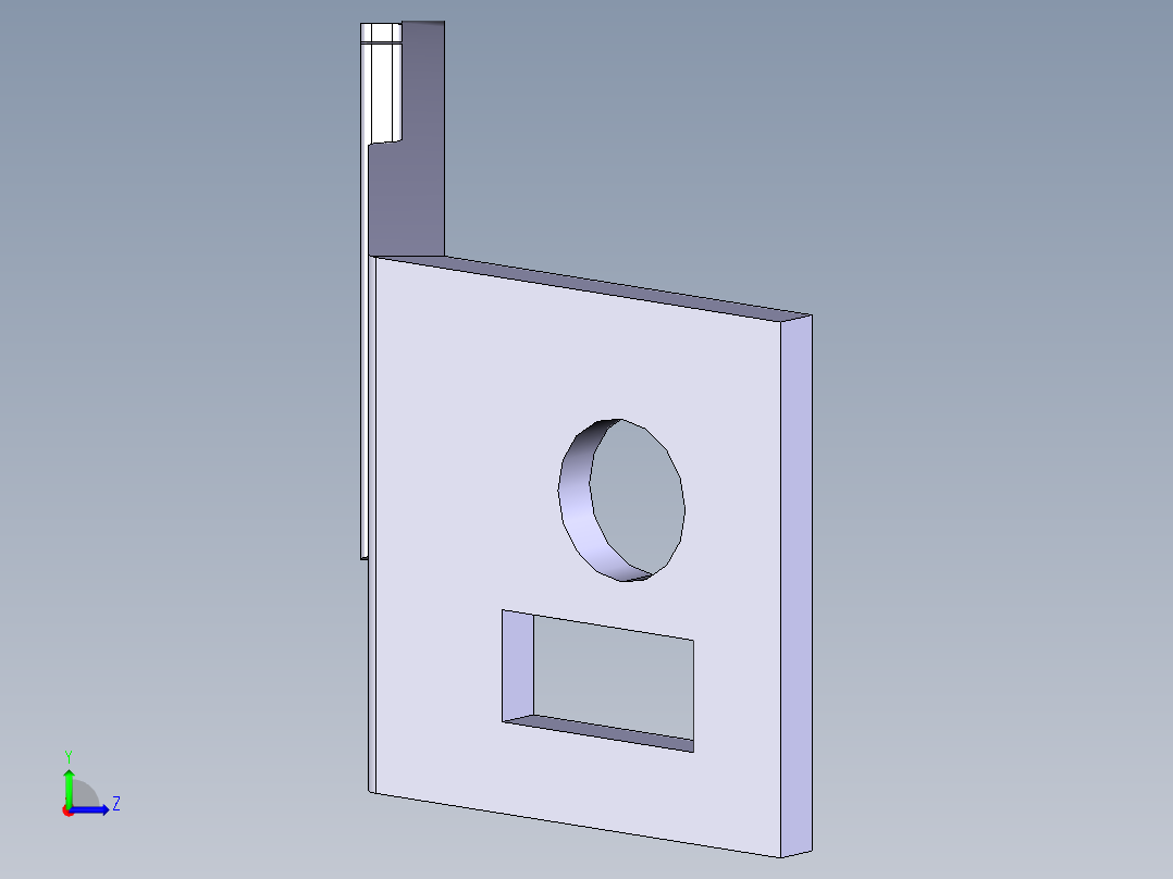 前保险杠DX左视图