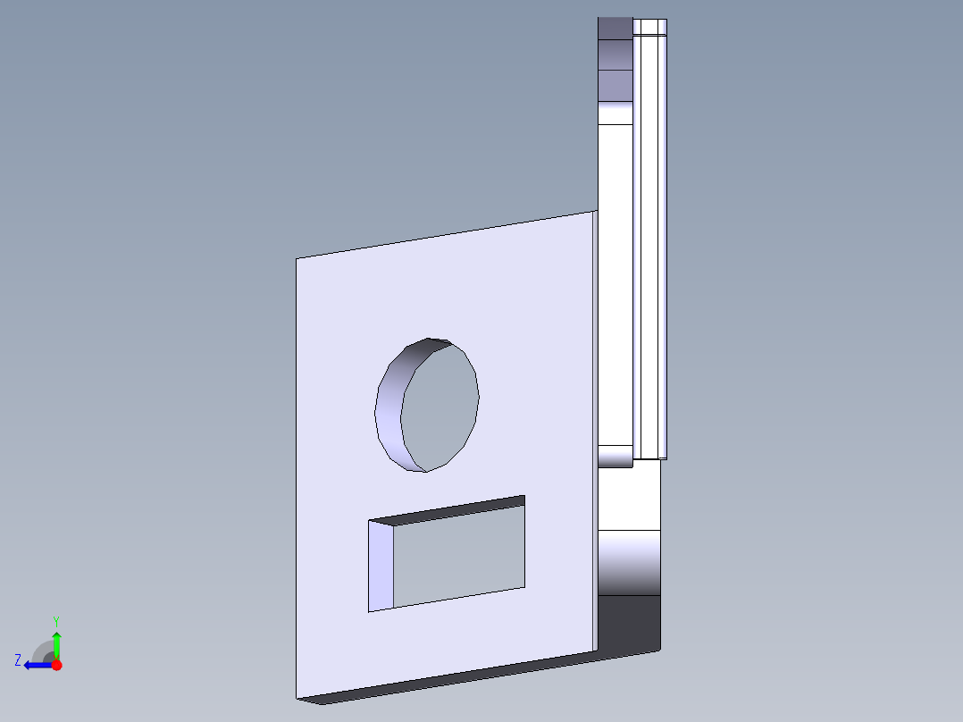 前保险杠DX右视图