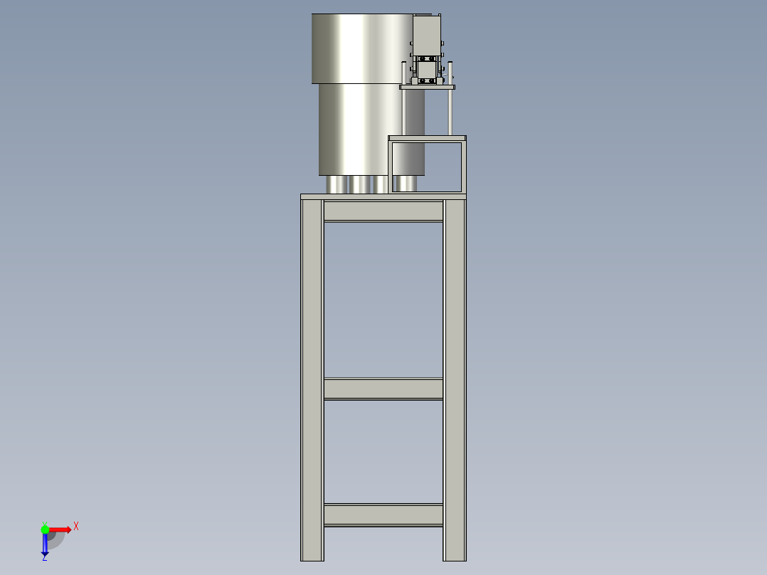 弹药盒O形环自动上料总成俯视图