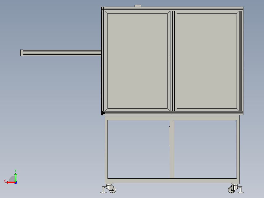 搬运机构及电池搬运系统后视图