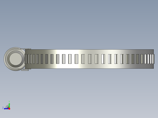 喉箍_机械标JB_T8870-1999右视缩略图