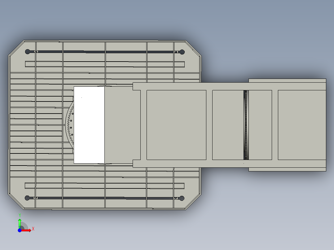 零部件焊接工作站前视图