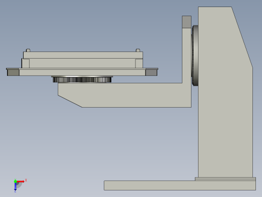 零部件焊接工作站俯视缩略图