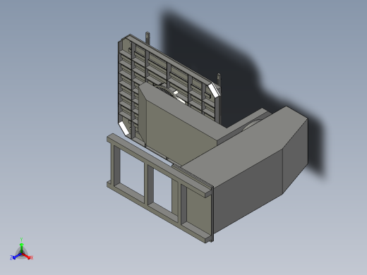 零部件焊接工作站正等轴测缩略图