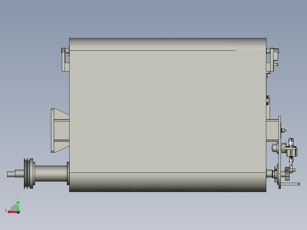 HBM13-01-01-00砂带机头后视图