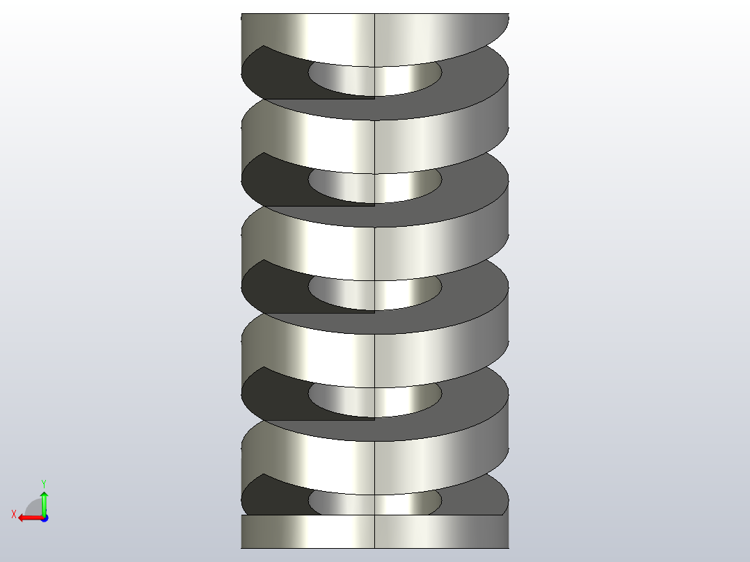 YSWF-D10-L20 弹簧后视图
