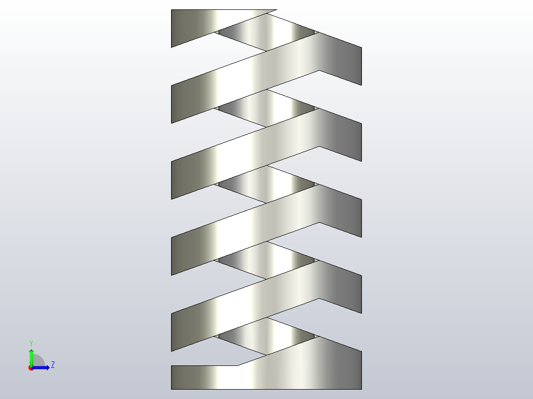 YSWF-D10-L20 弹簧左视图