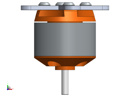 无刷电机BLDC_2212-6T 2200KV前视缩略图