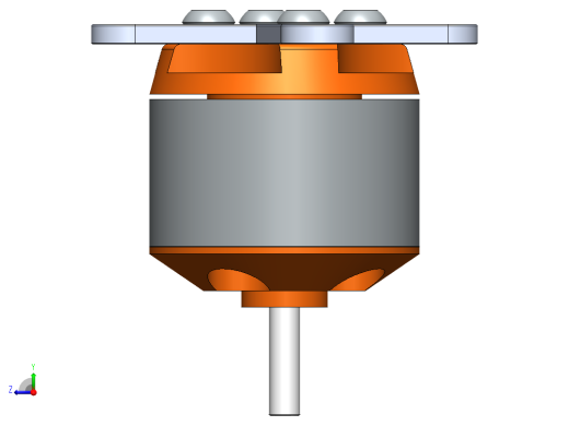 无刷电机BLDC_2212-6T 2200KV右视缩略图