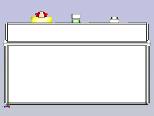 泵控制面板模型3D模型右视缩略图