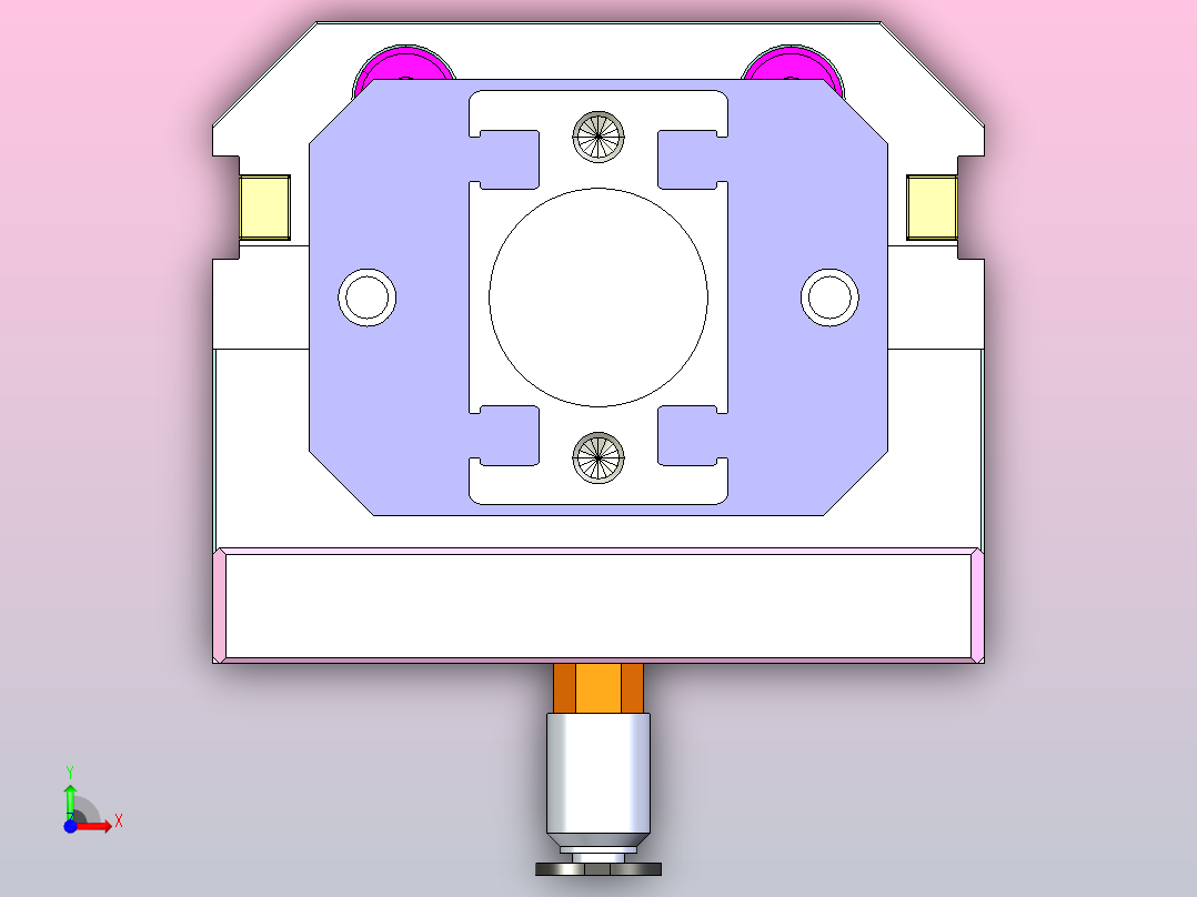 变距模组前视图