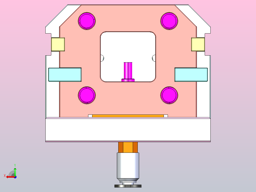变距模组后视图
