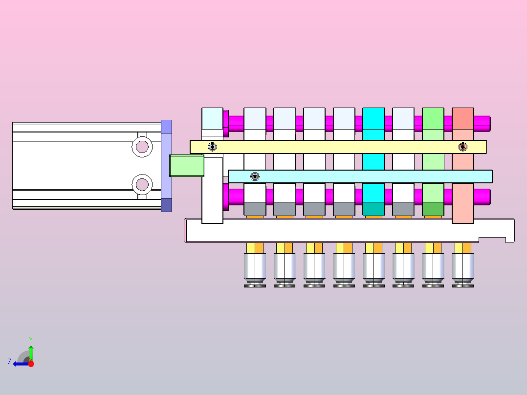 变距模组右视图