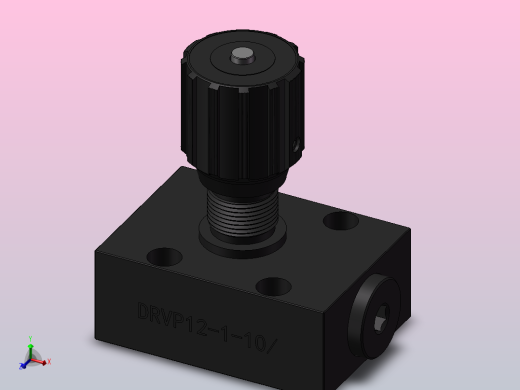 DRVP12 单向节流截止阀