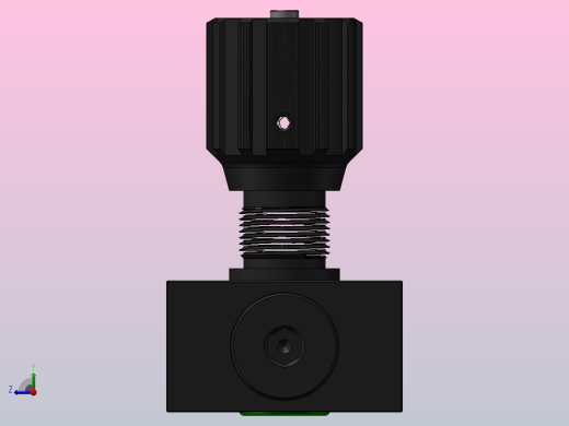 DRVP12 单向节流截止阀右视缩略图