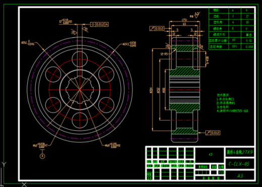 旋耕机齿轮箱（SW+CAD+说明书）缩略图
