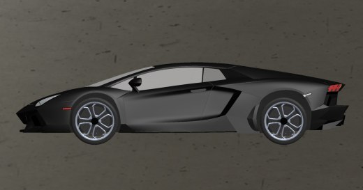 Aventador风格概念超级跑车缩略图