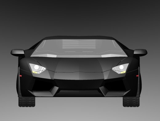 Aventador风格概念超级跑车缩略图