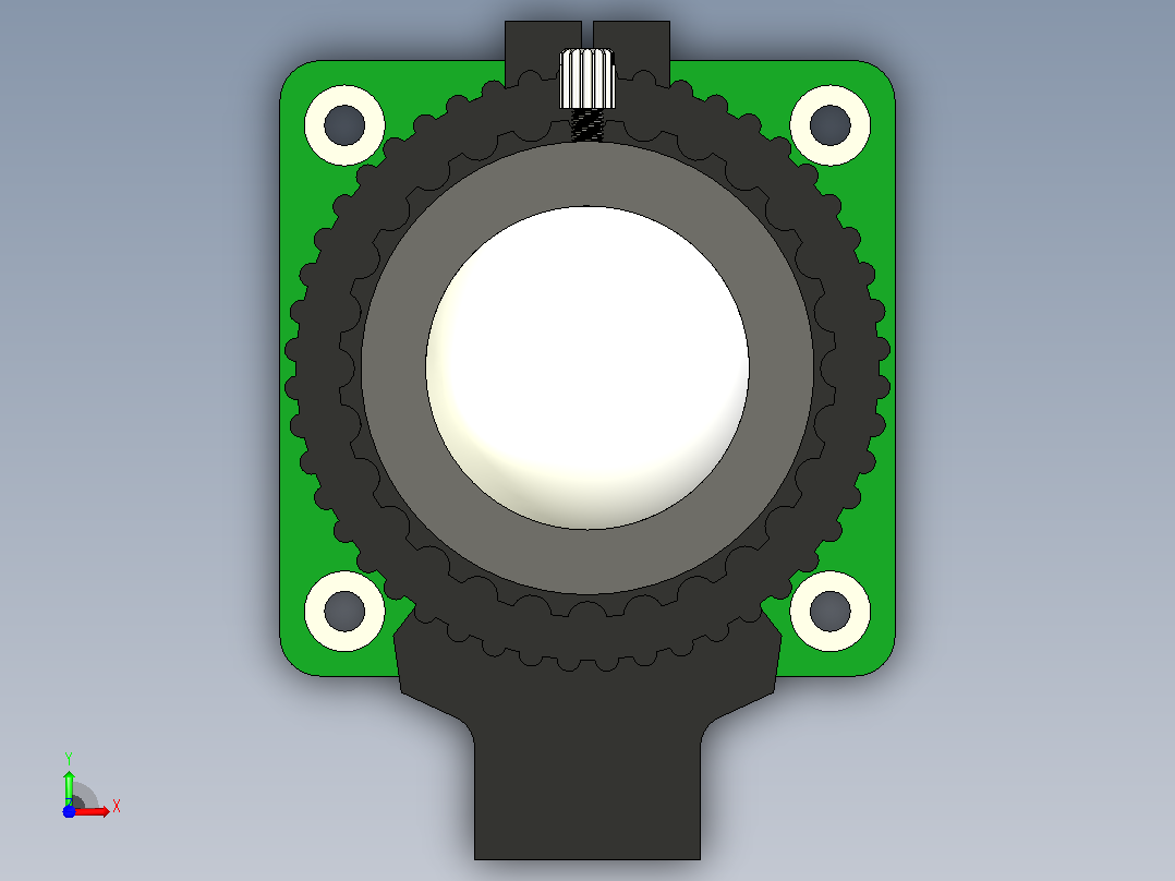 arducam cs镜头适用于raspberry pi hq相机度超广角cs卡口镜头 mm焦距带手动对焦前视图