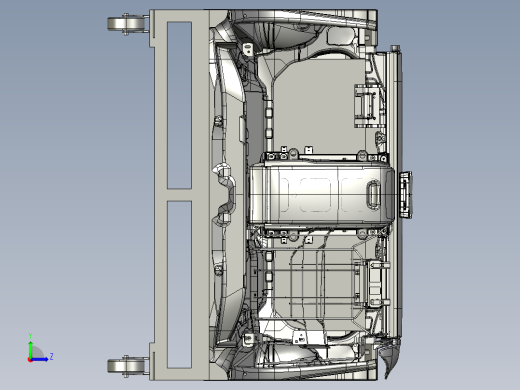 汽车车身铸铝检具step左视缩略图