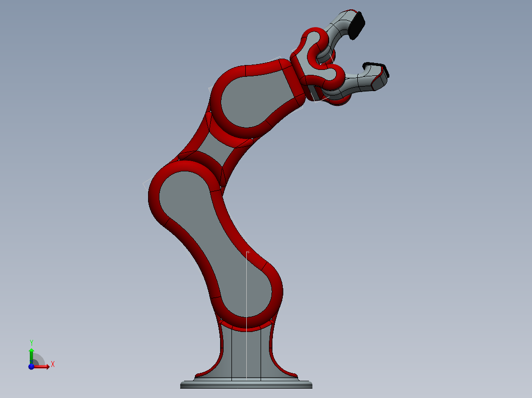 4-dof-robot-arm-前视图