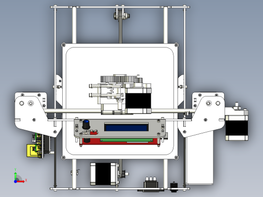 Prusa i3 3D打印机前视缩略图