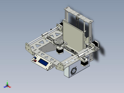 Prusa i3 3D打印机正等轴测缩略图