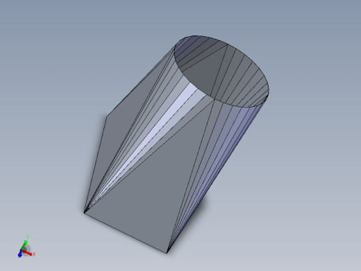 参数化天圆地方